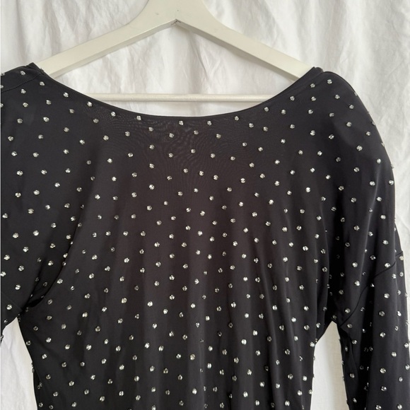 Jimmy Choo for H&M Rhinestone Dress Low Back Size XS - Picture 5 of 16